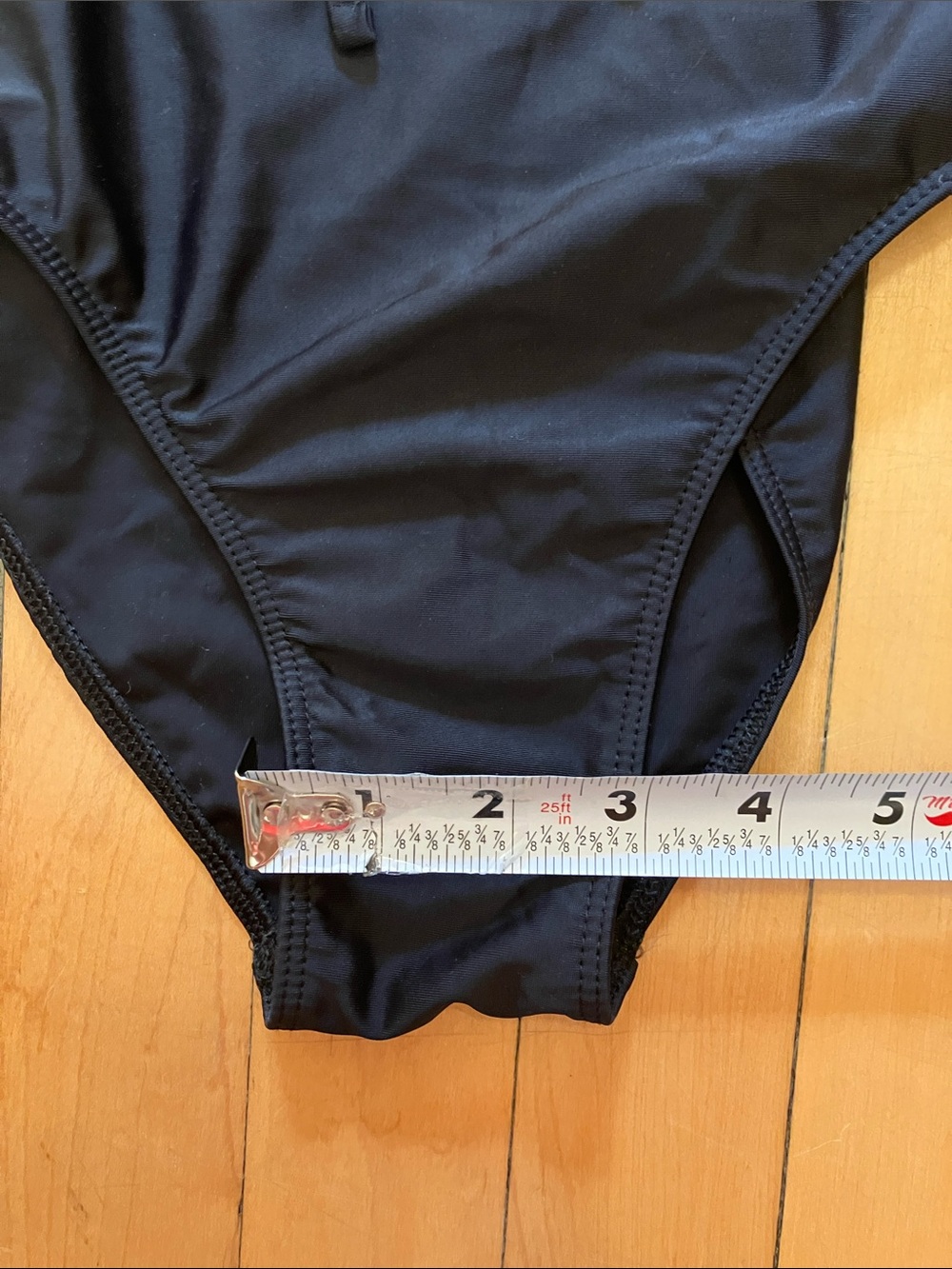 Summersalt Backflip Two Tone Black and White One Piece Tie Waist Swimsuit Size 8 - Picture 11 of 11